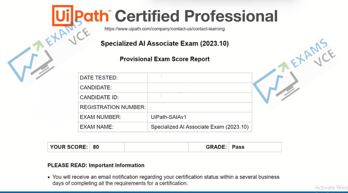  Report Card 1